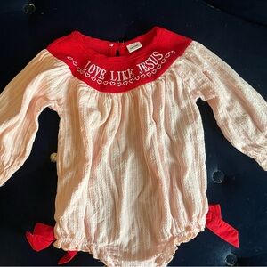 Love like Jesus romper